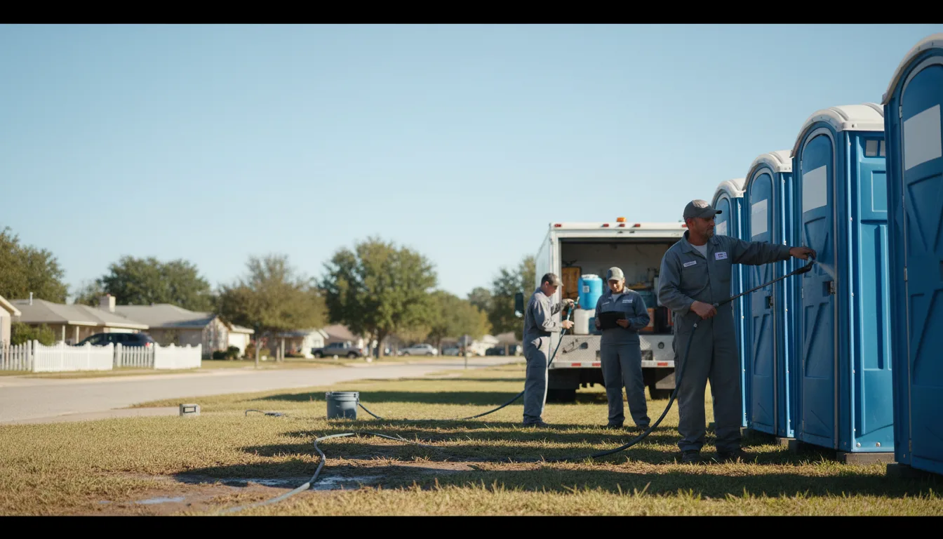Long-Term Portable Toilet Rental in Rockwell, NC near me